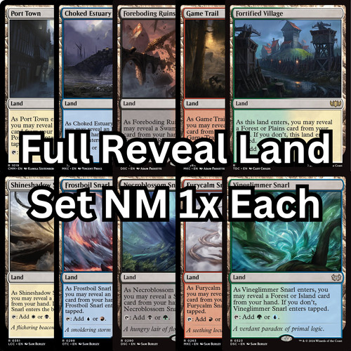 Reveal dual lands - reveal,