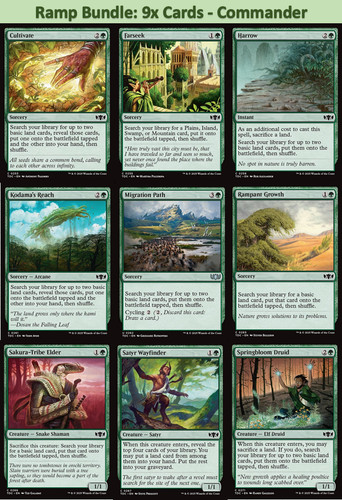 Ramp commander staples - commander, 9x