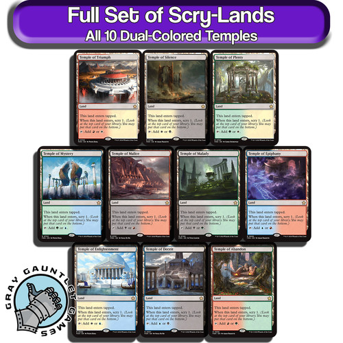 Scry lands mtg dual - mtg,